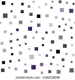Dark Purple, Pink vector seamless backdrop with rectangles, squares. Illustration with set of colorful rectangles. Pattern can be used for websites.