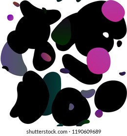 Dark Purple, Pink vector seamless background with bubbles. Blurred decorative design in abstract style with bubbles. Design for textile, fabric, wallpapers.