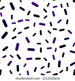 Dark Purple, Pink vector seamless pattern with sharp lines. Lines on blurred abstract background with gradient. Template for your beautiful backgrounds.