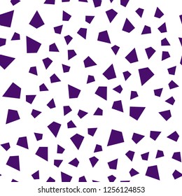 Dark Purple, Pink vector seamless, isometric cover with polygonal style. Decorative design in abstract style with triangles. Template for business cards, websites.