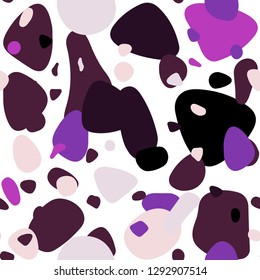 Dark Purple, Pink vector seamless layout with circle shapes. Modern abstract illustration with colorful water drops. Template for business cards, websites.