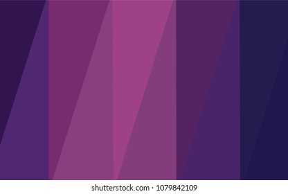 Dark Purple, Pink vector shining triangular backdrop. Shining colored illustration in a new style. The template for cell phone's backgrounds.