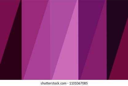 Dark Purple, Pink vector shining triangular cover. Creative geometric illustration in Origami style with gradient. That new template can be used for your brand book.