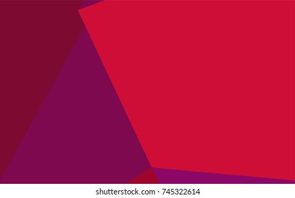 Dark Purple, Pink vector shining triangular template. Shining colored illustration in a brand-new style. A completely new template for your business design.