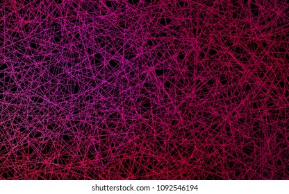 Dark Purple, Pink vector of small triangles on white background. Illustration of abstract texture of triangles. Pattern design for banner, poster, cover.