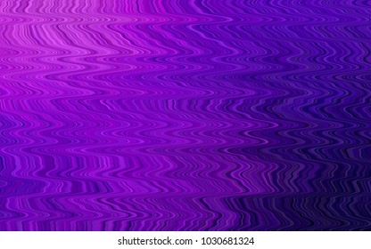 Dark Purple, Pink vector template with lines, ovals. A completely new color illustration in marble style. New composition for your brand book.