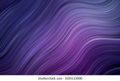 Dark Purple, Pink vector template with lava shapes. Creative geometric illustration in marble style with gradient. Textured wave pattern for backgrounds.