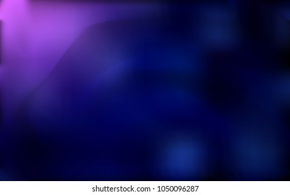 Dark Purple, Pink vector template with lava shapes. Creative illustration in halftone marble style with gradient. Brand-new design for your ads, poster, banner.