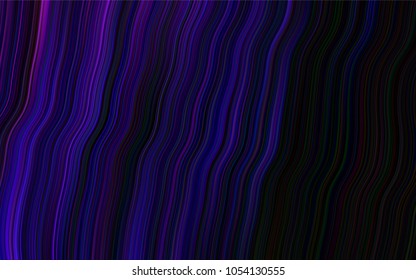 Dark Purple, Pink vector template with lava shapes. An elegant bright illustration with gradient. Marble style for your business design.