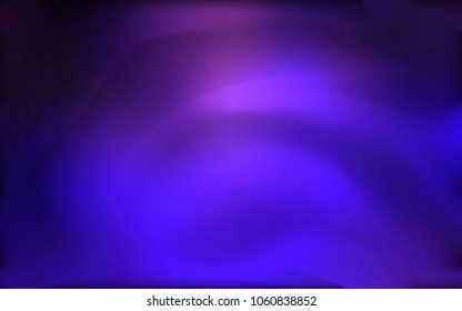 Dark Purple, Pink vector template with lava shapes. Modern gradient abstract illustration with bandy lines. The template for cell phone backgrounds.