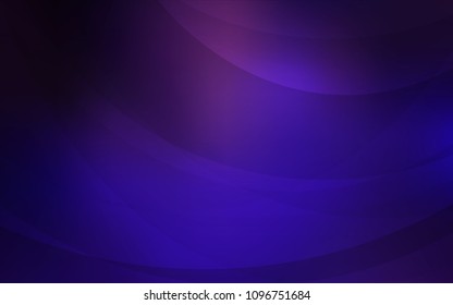 Dark Purple, Pink vector template with lava shapes. A sample with blurred bubble shapes. Textured wave pattern for backgrounds.