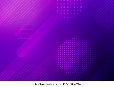 Dark Purple, Pink vector template with repeated sticks, circles. Capsules on blurred abstract background with gradient dots. The pattern can be used for busines ad, booklets, leaflets