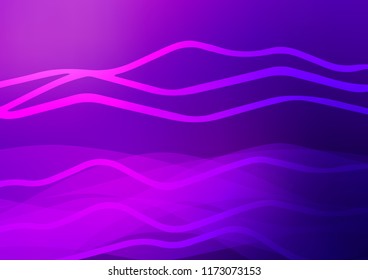 Dark Purple, Pink vector template with repeated sticks. Decorative shining illustration with lines on abstract template. The pattern can be used as ads, poster, banner for commercial.