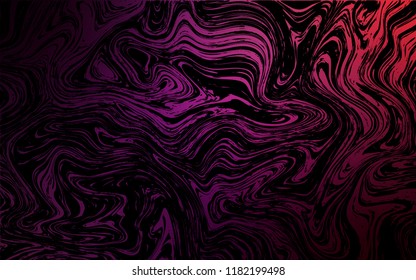 Dark Purple, Pink vector template with bubble shapes. Colorful abstract illustration with gradient lines. Brand-new design for your ads, poster, banner.