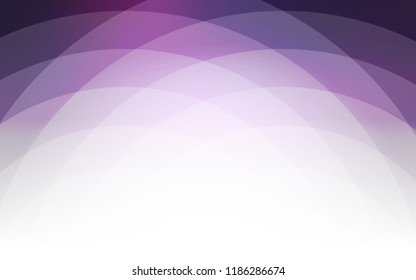 Dark Purple, Pink vector template with lines, ovals. An elegant bright illustration with gradient. A completely new template for your business design.