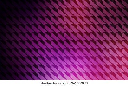 Dark Purple, Pink vector template with repeated sticks. Modern geometrical abstract illustration with Lines. Best design for your ad, poster, banner.