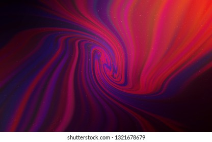 Dark Purple, Pink vector template with space stars. Shining colored illustration with bright astronomical stars. Pattern for astronomy websites.