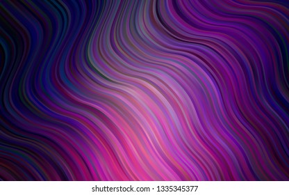 Dark Purple, Pink vector template with lava shapes. Creative geometric illustration in marble style with gradient. Marble design for your web site.