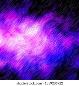 Dark Purple, Pink vector template with lines. Colorful illustration, which consists of curves. Smart design for your promotions.