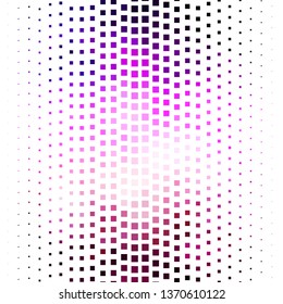 Dark Purple, Pink vector template with rectangles. Abstract gradient illustration with colorful rectangles. Design for your business promotion.