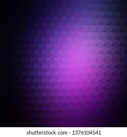 Dark Purple, Pink vector template with lines. Repeated lines on abstract background with gradient. Pattern for ads, commercials.