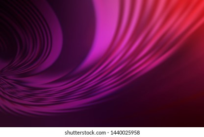 Dark Purple, Pink vector template with lines. An elegant bright illustration with gradient. Template for cell phone screens.
