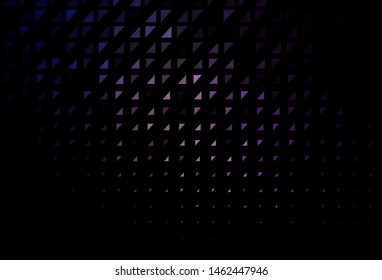 Dark Purple, Pink vector template with circles. Abstract illustration with colored bubbles in nature style. Completely new template for your brand book.