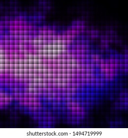 Dark Purple, Pink vector template with rectangles. Abstract gradient illustration with colorful rectangles. Modern template for your landing page.