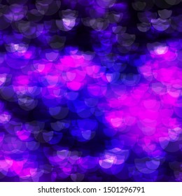 Dark Purple, Pink vector template with circles. Illustration with set of shining colorful abstract spheres. Design for posters, banners.