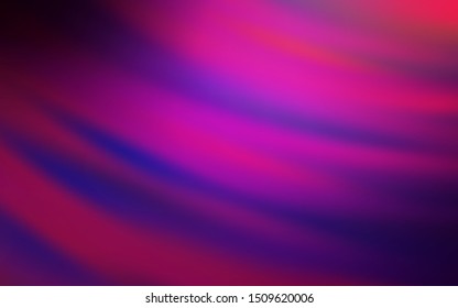 Dark Purple, Pink vector template with lines. A sample with colorful lines, shapes. Colorful wave pattern for your design.