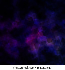 Dark Purple, Pink vector template with crystals, triangles. Modern abstract illustration with colorful triangles. Pattern for websites.
