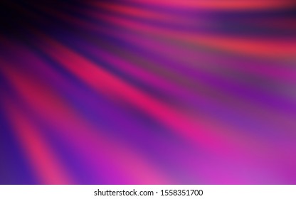 Dark Purple, Pink vector template with repeated sticks. Lines on blurred abstract background with gradient. Pattern for your busines websites.