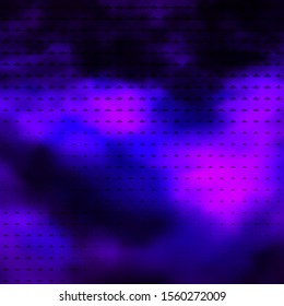 Dark Purple, Pink vector template with circles. Illustration with set of shining colorful abstract spheres. Pattern for booklets, leaflets.