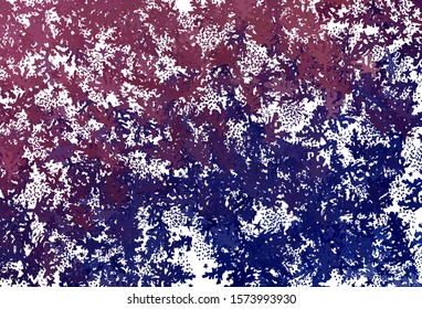 Dark Purple, Pink vector template with chaotic shapes. Modern abstract illustration with colorful random forms. Best smart design for your business.