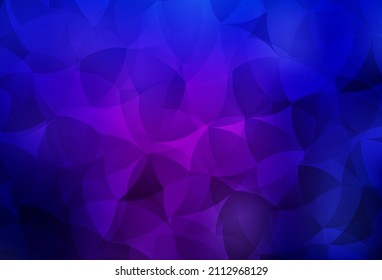 Plantilla vector rosa morado oscuro con formas caóticas. Coloridas formas caóticas con gradiente de estilo moderno. Diseño moderno para su tarjeta de visita.