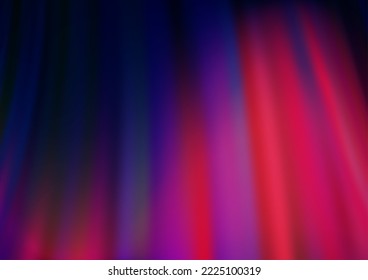 Dark Purple, Pink vector template with lava shapes. Colorful abstract illustration with gradient lines. The elegant pattern for brand book.