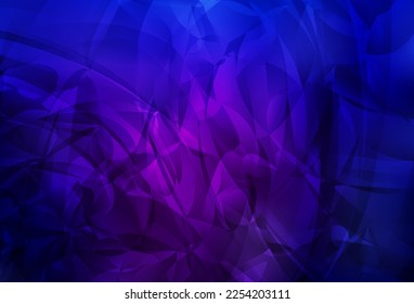 Plantilla vector rosa morado oscuro con formas caóticas. Coloridas formas caóticas con gradiente de estilo moderno. Mejor diseño inteligente para su negocio.