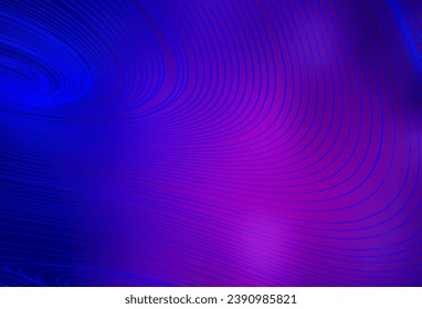 Dark Purple, Pink vector template with lines. A circumflex abstract illustration with gradient. Background for cell phone screens.