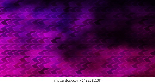 Dark Purple, Pink vector template with rectangles. Illustration with a set of gradient rectangles. Template for cellphones.