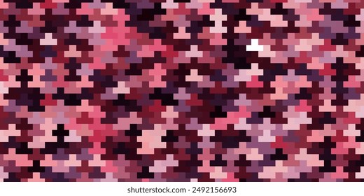Dark Purple, Pink vector template in rectangles. Illustration with a set of gradient rectangles. Pattern for websites, landing pages.