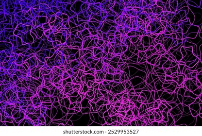 Dark Purple, Pink vector template with chaotic shapes. Simple colorful illustration with abstract gradient shapes. Best smart design for your business.