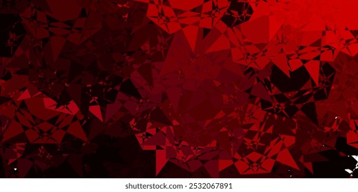 Púrpura oscuro, Plantilla de Vector rosa con Formas triangulares. Diseño simple en estilo abstracto con triángulos, líneas. Diseño para tus Fondos de pantalla.