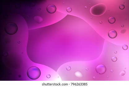Dark Purple, Pink vector template with bent lines. Creative illustration in halftone memphis style with gradient. A new texture for your  ad, booklets, leaflets.