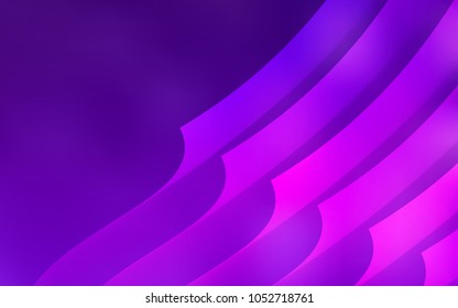 Dark Purple, Pink vector texture with colored lines. Glitter abstract illustration with colored sticks. Template for your beautiful backgrounds.