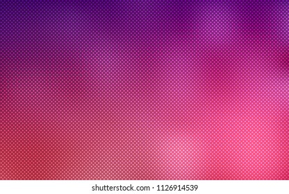 Dark Purple, Pink vector texture with disks. Blurred decorative design in abstract style with bubbles. Pattern can be used as texture of wallpapers.