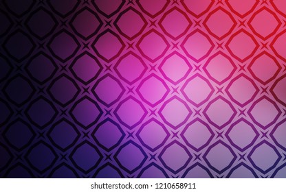 Dark Purple, Pink vector texture with beautiful stars. Blurred decorative design in simple style with stars. Template for sell phone backgrounds.