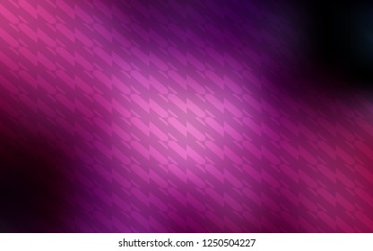 Dark Purple, Pink vector texture with colored lines. Glitter abstract illustration with colorful sticks. Pattern for your busines websites.