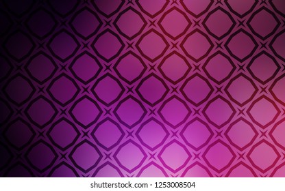 Dark Purple, Pink vector texture with beautiful stars. Modern geometrical abstract illustration with stars. Smart design for your business advert.