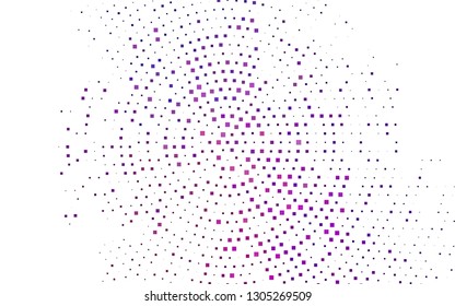 Dark Purple, Pink vector texture in rectangular style. Illustration with set of colorful rectangles. Pattern can be used for websites.
