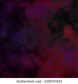 Dark Purple, Pink vector texture with circles. Abstract colorful disks on simple gradient background. Pattern for websites, landing pages.